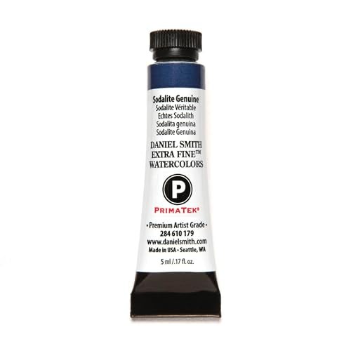 Daniel Smith Extra Fine Watercolor Paint 5ml Tube Sodalite Genuine 284610179 017 Fl Oz Pack of 1