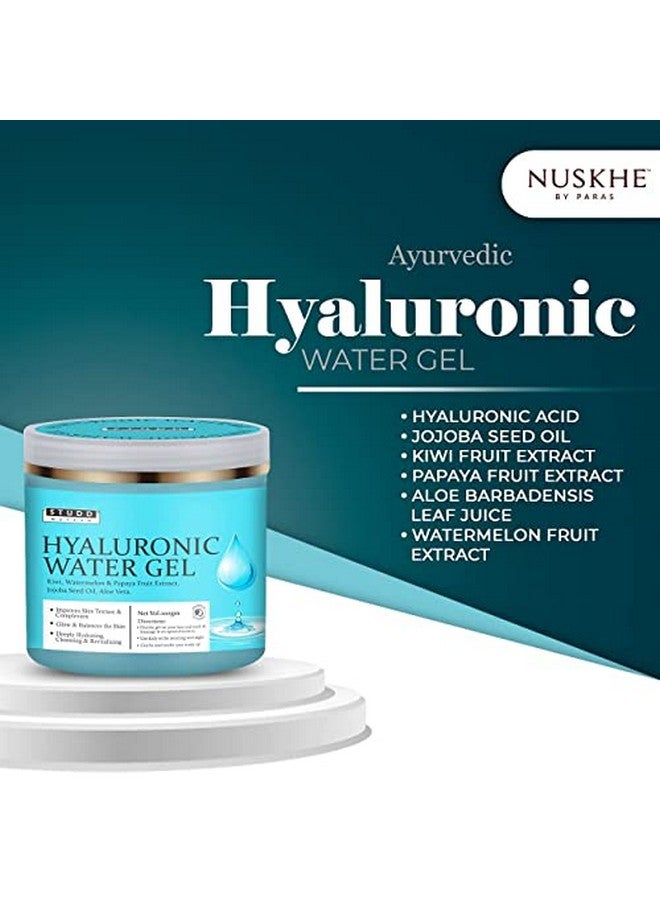 Studd Muffyn Hyaluronic Gel- For Hydration, Toning - With Hyaluronic Acid, Kiwi, Papaya, -For All Skin Types For Men And Women-100Ml - Image 3