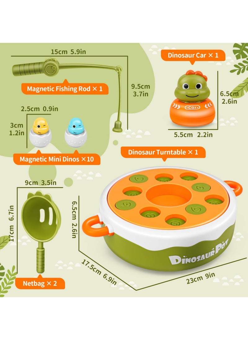 مجموعة لعب الديناصورات اللوحية للأطفال مع لعبة مغناطيسية للصيد والقفز والالتقاط - لعبة ممتعة للأطفال من سن 3-6 سنوات! - pzsku/ZB62CE1AFF556B01E0D8CZ/45/_/1733308455/281892ad-3981-4990-bea6-2c07b73dd280
