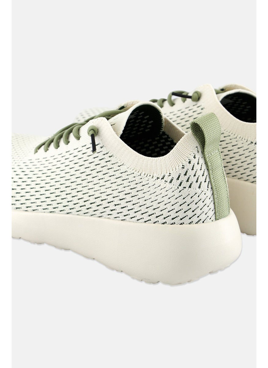 RBX - Men Lace Up Training Shoes, Beige/Olive - Image 1