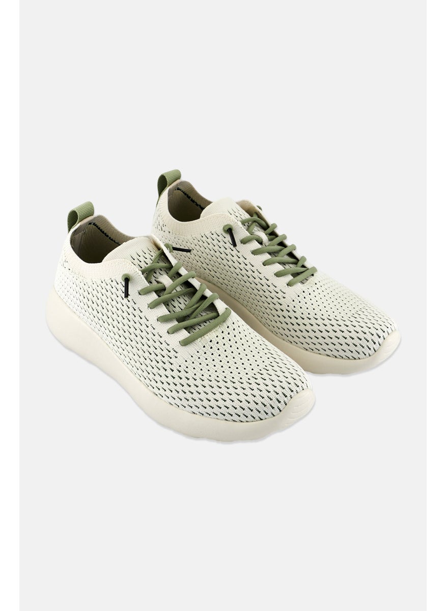RBX - Men Lace Up Training Shoes, Beige/Olive - Image 1