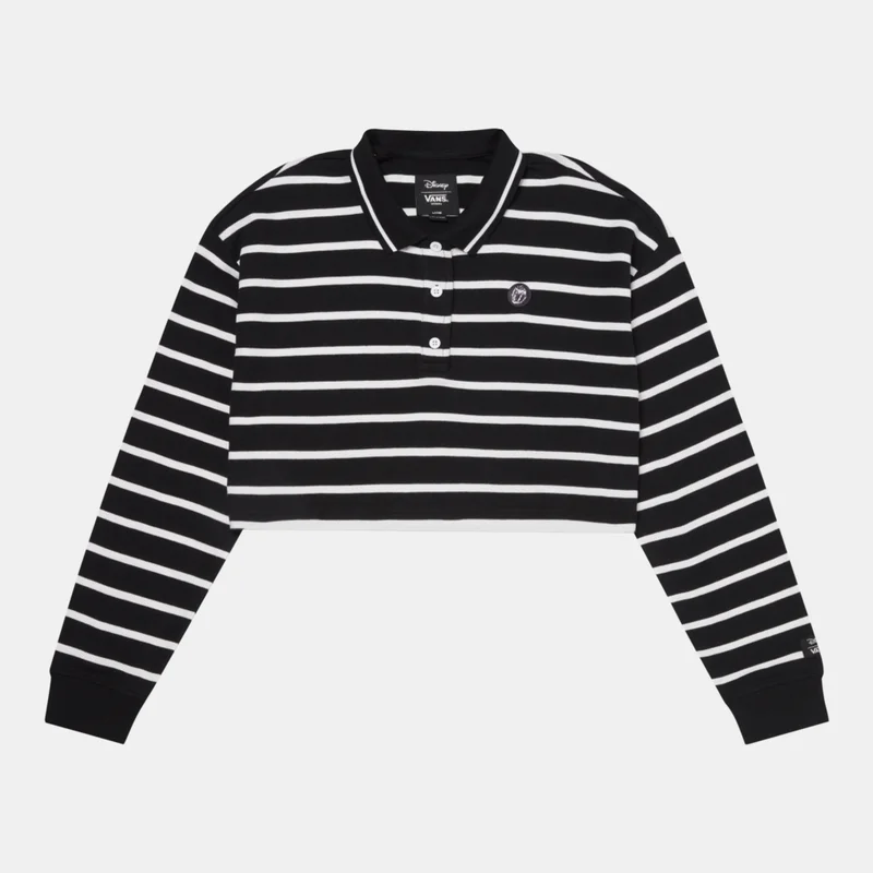 فانز قميص بولو نسائي بنقشة التفاحة السيئة من ديزني