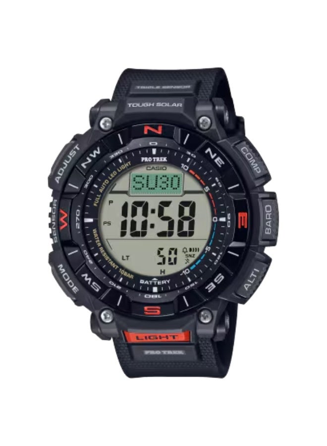 CASIO Men's Resin Digital Watch PRG-340-1DR - 51.7 mm - Image 1
