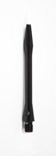 US Darts - Black Aluminum Dart Shafts - 3 Sets (9 shafts), 2BA Medium (2 inch), + O'rings - Image 2
