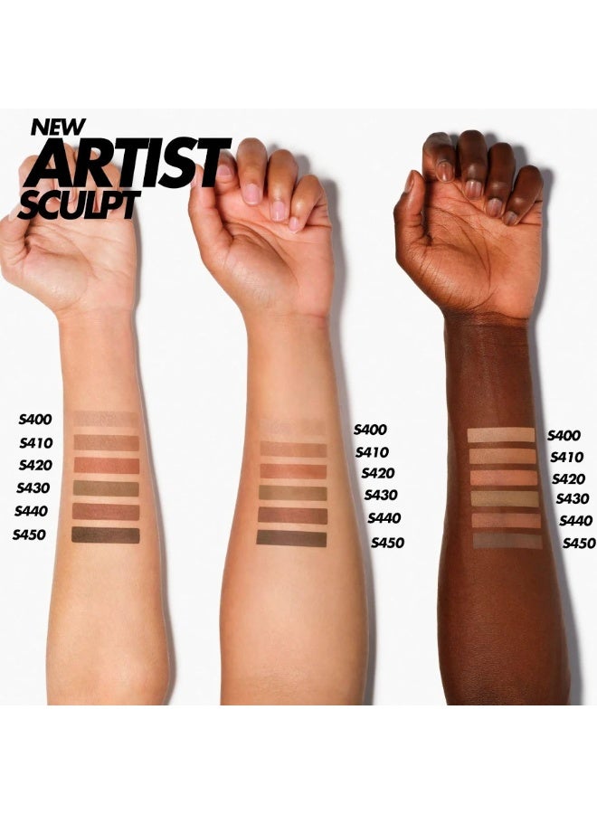Make Up For Ever Artist Sculpt Powder S420 Trendy Truffle 4g - Image 3