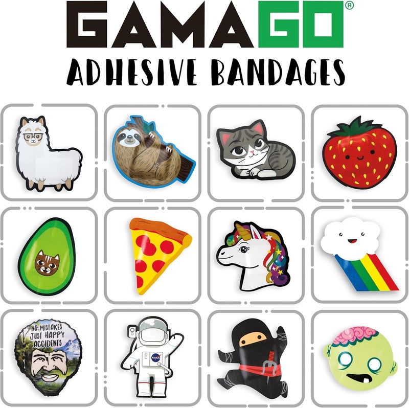 GAMAGO Healing Potion Bandages for Kids  Kidults  Set of 18 Individually Wrapped Self Adhesive Bandages  Sterile LatexFree Easily Removable  Funny Gift  First Aid Addition - Image 5
