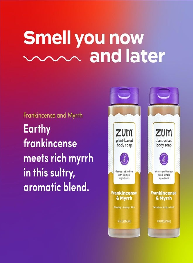 Zum Body Soap - Frankincense & Myrrh - 16 fl oz (2 Pack - Image 3