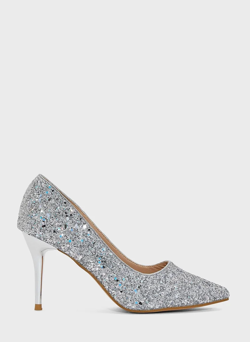 Ella Limited Edition Glitter Pump