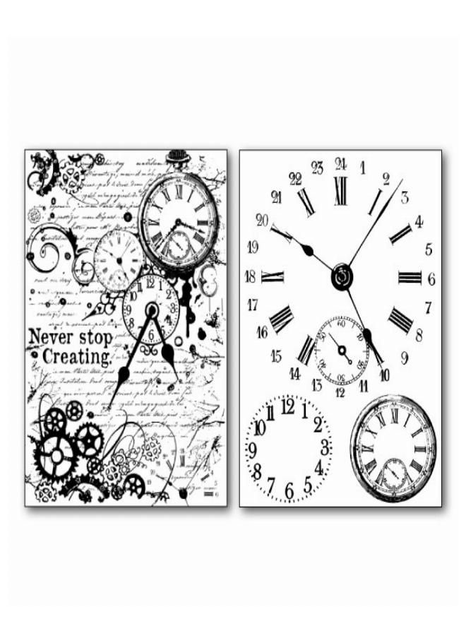 STAMPERIA Watches Transfer A4