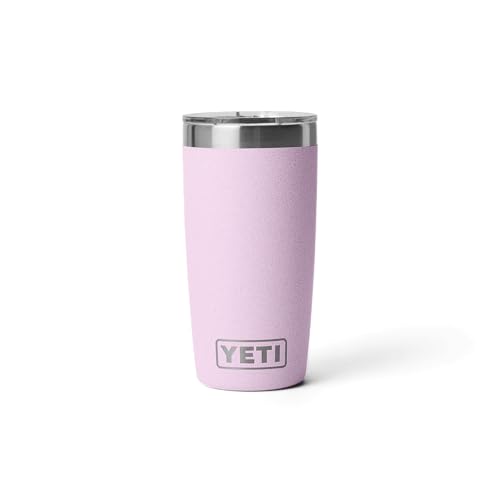 YETI Rambler 10 oz 295 ml Tumbler with Removable Magslider Lid Stainless Steel Vacuum Insulated Coffee Cup Cherry Blossom - Image 3