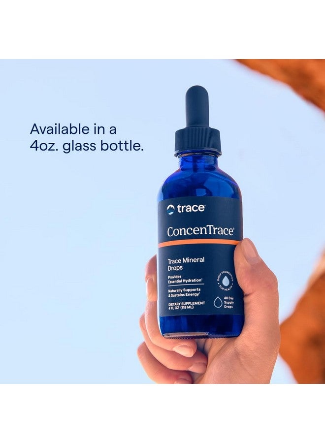 Trace Minerals ConcenTrace Trace Mineral Drops - Liquid Supplement for Bone & Joint Support - Aids Hydration & Electrolyte Restoration - Unflavored, 4 fl oz (48 Servings) - Image 5