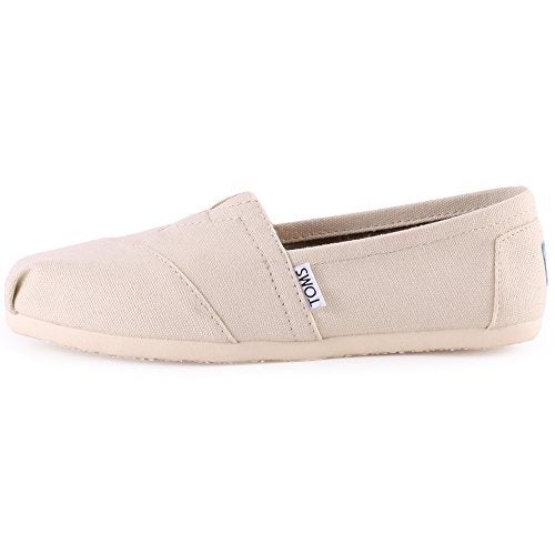 TOMS Women's Espadrilles, White Natural Canvas, 38 - Image 5