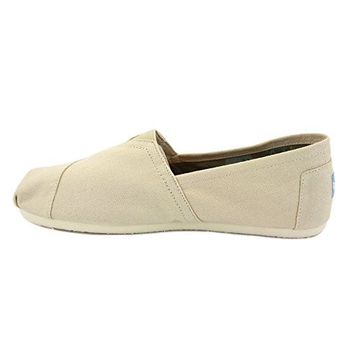 TOMS Women's Espadrilles, White Natural Canvas, 38 - Image 2