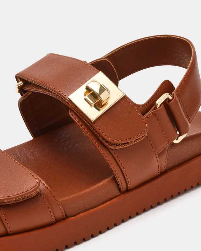 ستيف مادن Mona Bronze Women's Sandals