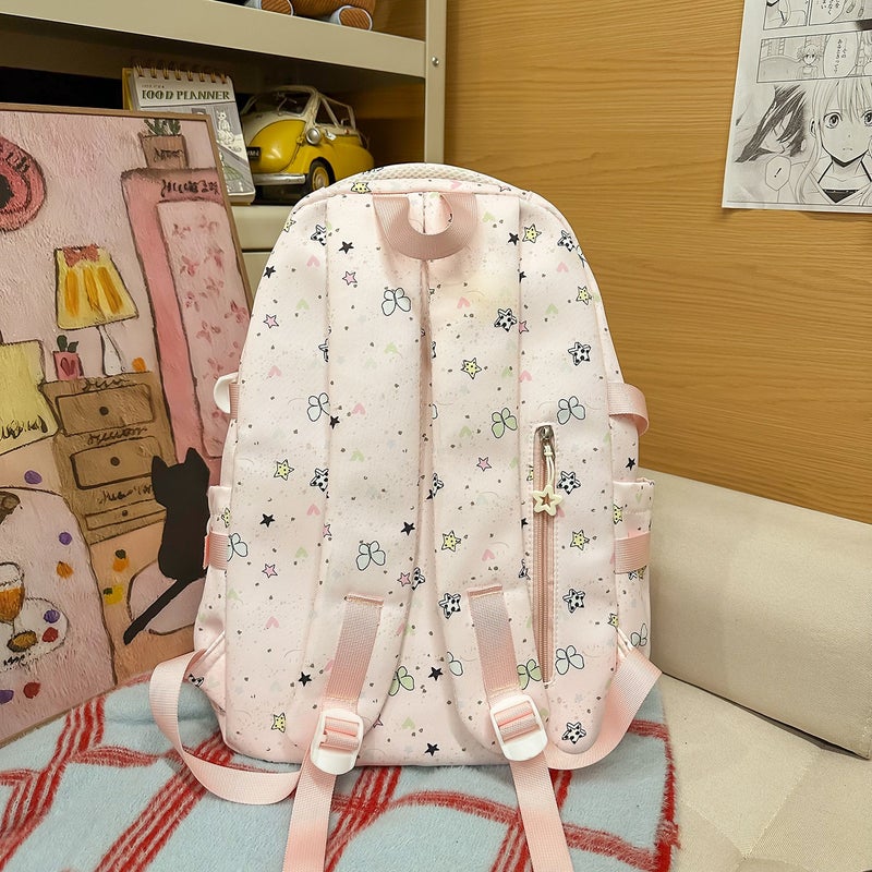 High-end Fashion Student Backpack, Large Capacity, Casual Style - Image 4