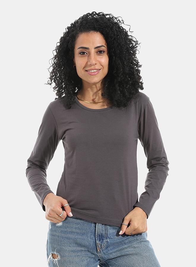 Xtcy Single Lycra Bodysuit with Wide Neck women - Image 1