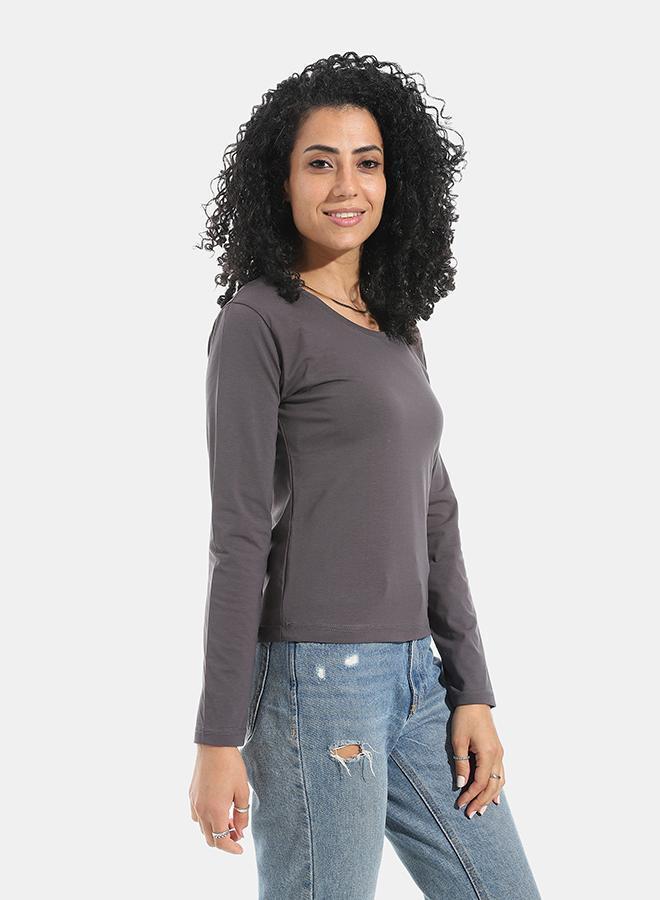 Xtcy Single Lycra Bodysuit with Wide Neck women - Image 2