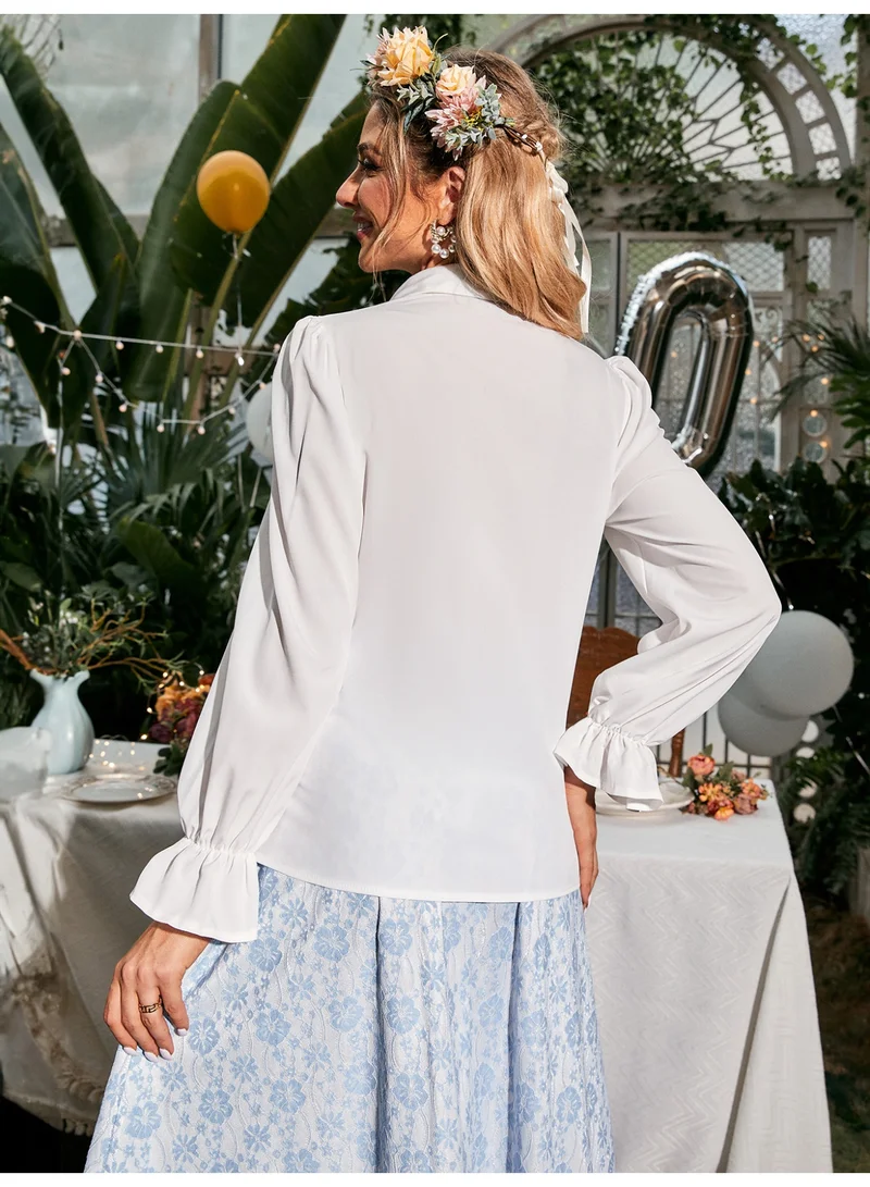 SIMPLEE Women's Fashion Tops - Trendy Blouse for Casual & Party Wear