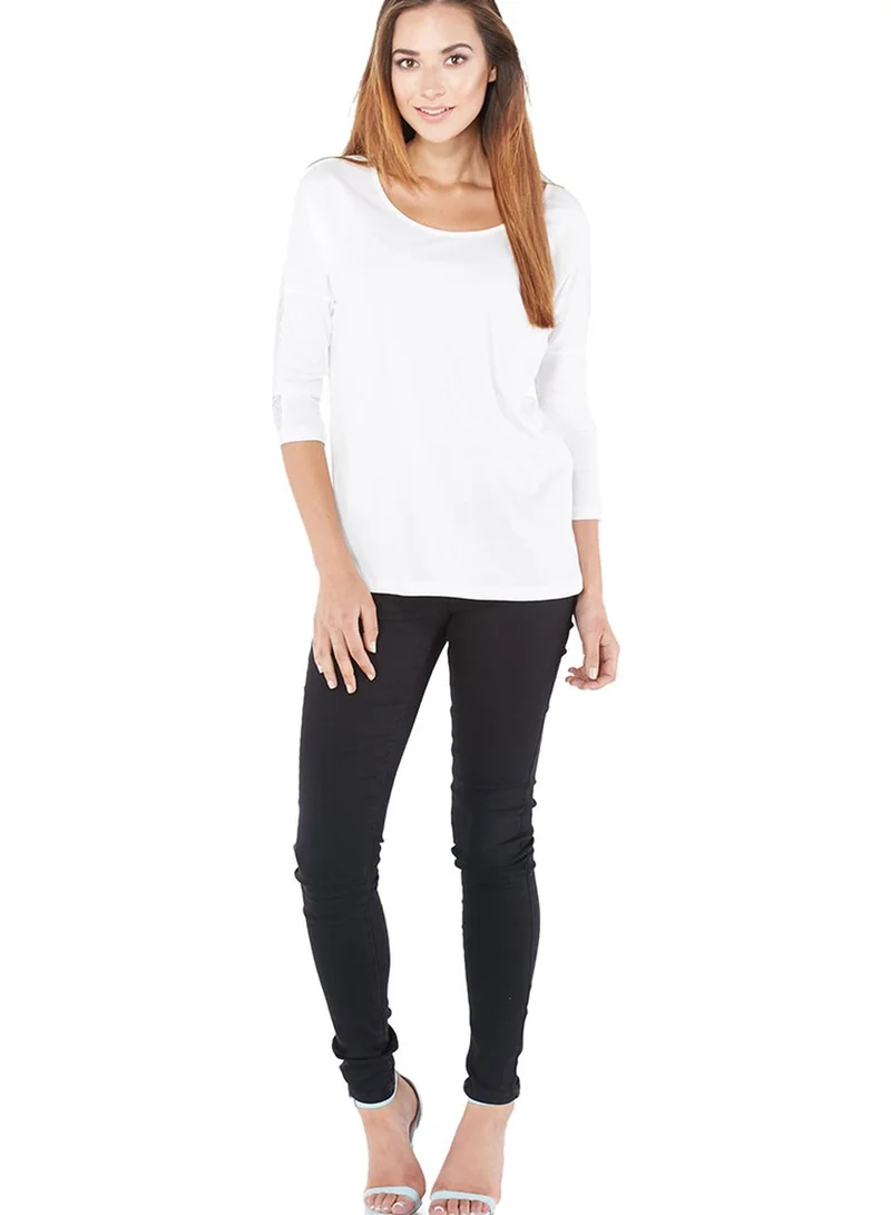VERO MODA Pure Detailed Lace Top