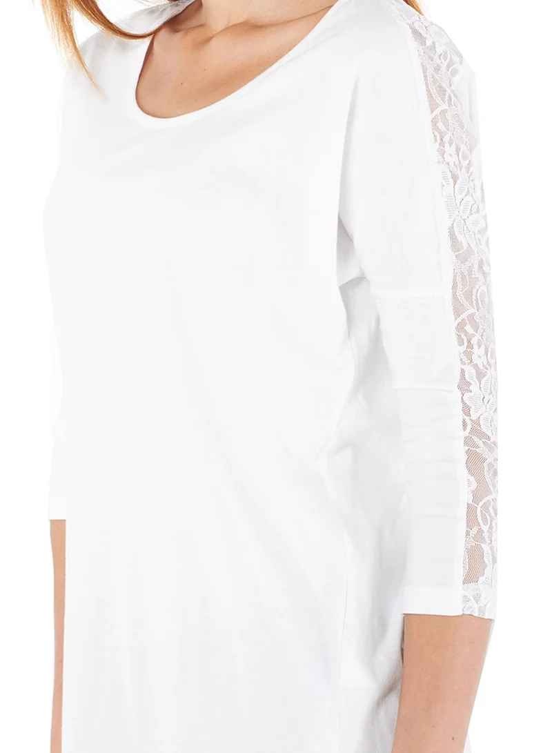 VERO MODA Pure Detailed Lace Top