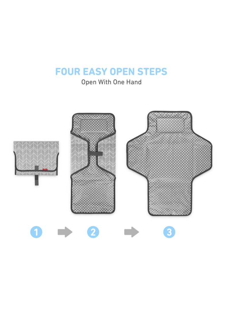 Gonice Portable Changing Pad for Baby|Travel Baby Changing Pads for Moms, Dads|Waterproof Portable Changing Mat  - Image 3