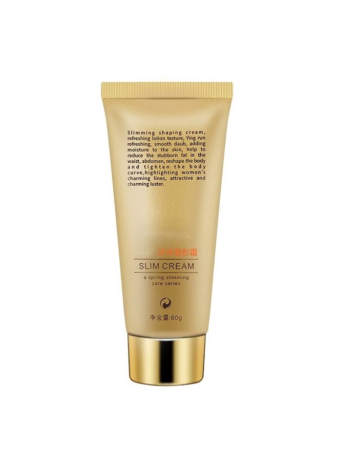 Estink كريم تخسيس، 60غ كريم تخسيس الجسم كريم تدليك رقيق كريم مضاد للسيلوليت لتشكيل الخصر - Image 5