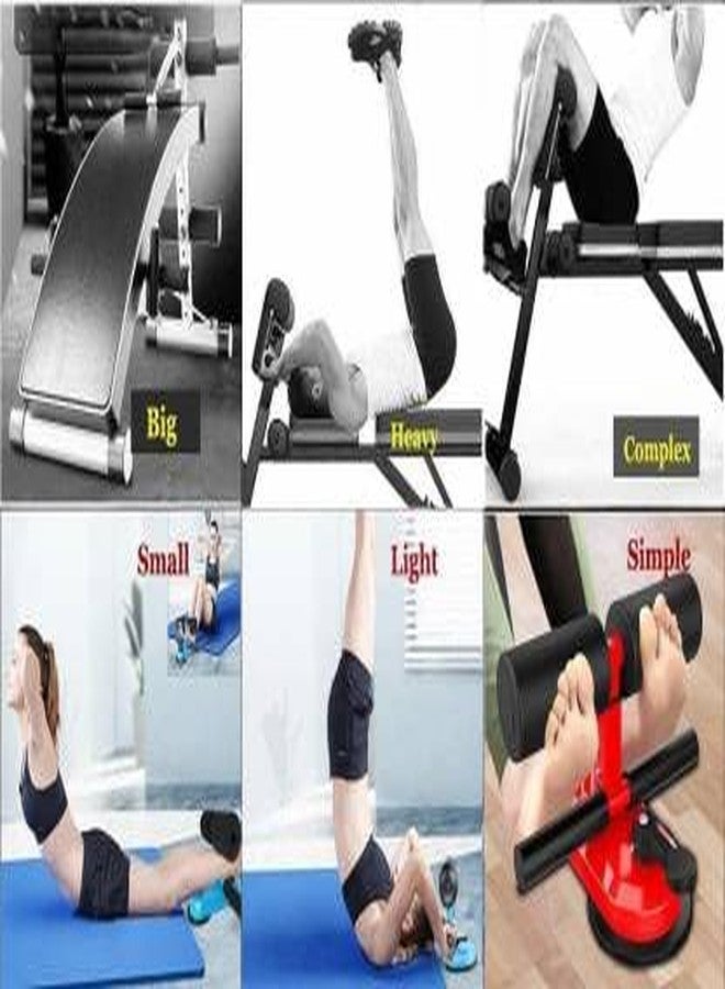 SEVENSPACE Assistive Abdominal Chest and arm Muscles Exercise Adjustable Assistant Fitness Equipment Suction Cup Home Workout Healthy Abdomen Press Leg Support - Image 5