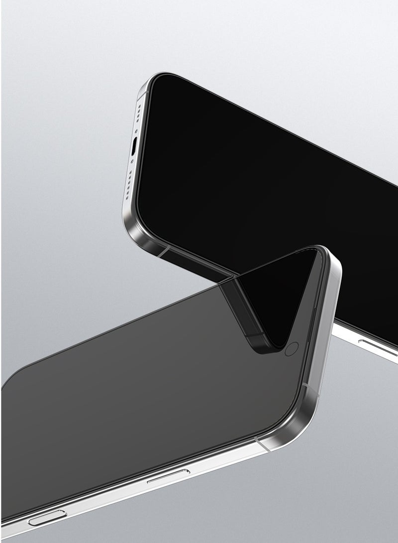 ديفيا حماية شاشة  ايفون 16بلس لقافه  من ديفيا يضمن لك حماية الشاشة من الخدوش والصدمات مع الحفاظ على الخصوصية ذات الحافة الناعمة والزجاج المقسّى مرتين - Image 3