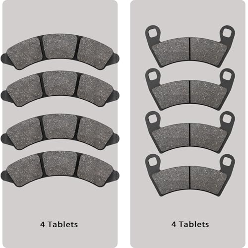 ZICOO Front & Rear Brake Pads for Polaris RZR PRO R, RZR Turbo R, RZR PRO R 4, RZR Turbo R 4, RZR XP4 Turbo S 2019 2020 2021 2022 2023 2024 - Image 4
