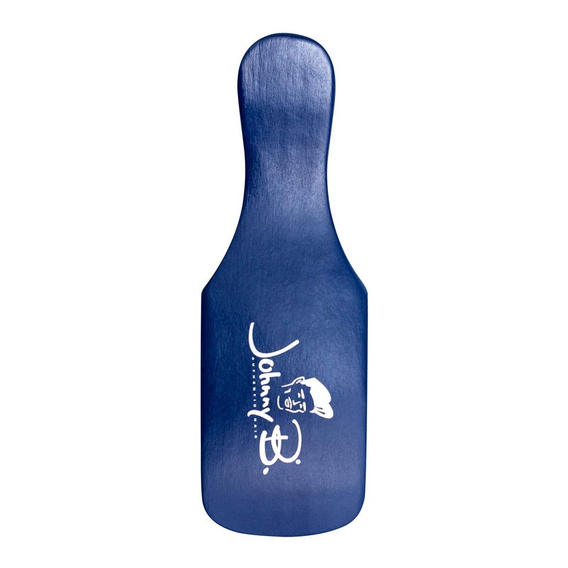 JOHNNY B. Professional Compact Barber Brush, Soft Nylon Bristles (Blue) - Image 2