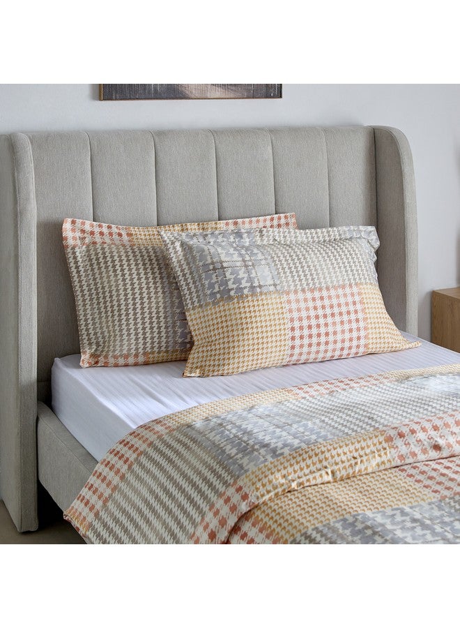 Home Box Houston Veilth 3-Piece Printed Cotton Twin Duvet Quilt Cover Set 220 x 150 cm  - Image 2