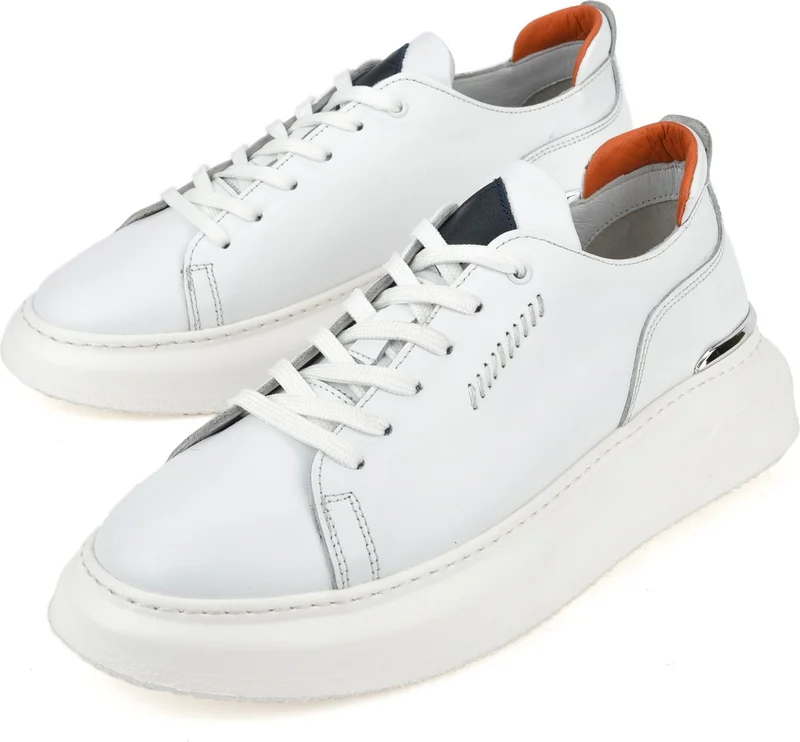 Ziya Men's Leather Sneaker 151987Z024 White