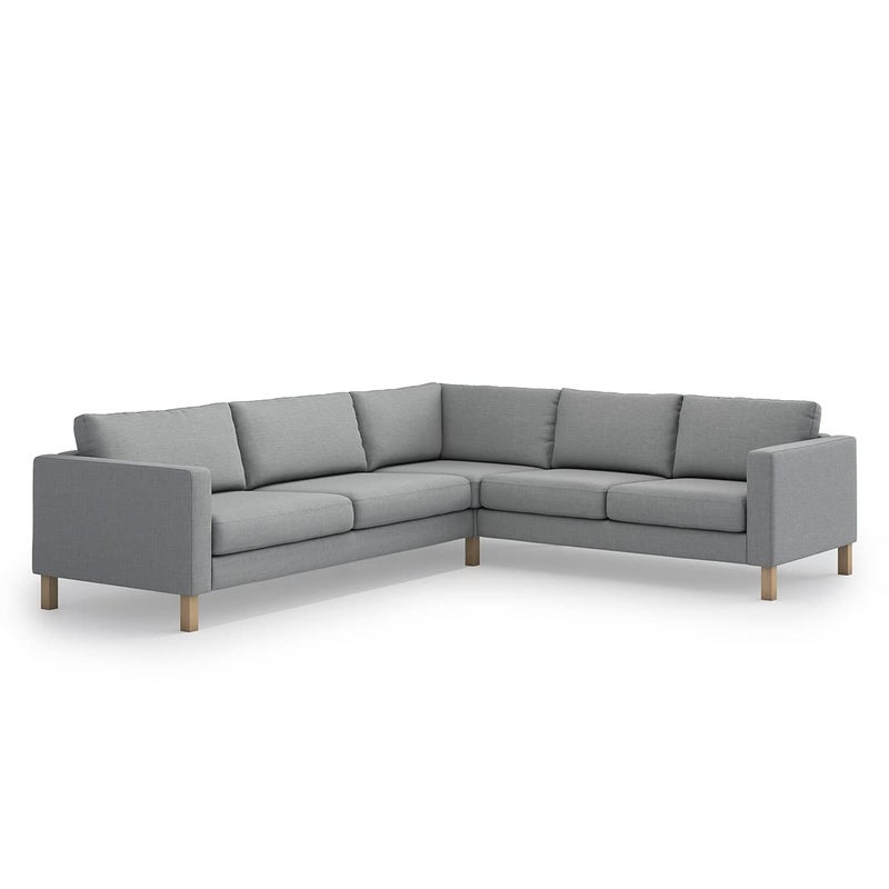 TLYESD Karlstad Sofa Cover Replacement for IKEA Karlstad Cover Karlstad Corner Sofa CoverKarlstad Couch Cover OnlyLight Grey
