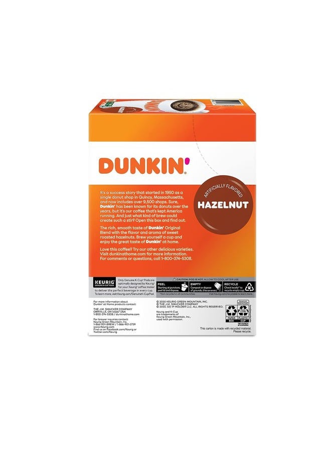 Dunkin Donuts 2518071 Hazelnut Coffee K-Cup Pods Medium Roast 24/Box (400848) - Image 5
