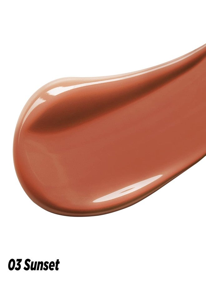 يونيكورن جلو مُلوّن شفاه يونيكورن جلو إيسنس [03 غروب الشمس] 4.5 غرام / 0.16 أونصة، ألوان زاهية وجذابة بلمسة نهائية غير لزجة، صنع في كوريا - Image 3