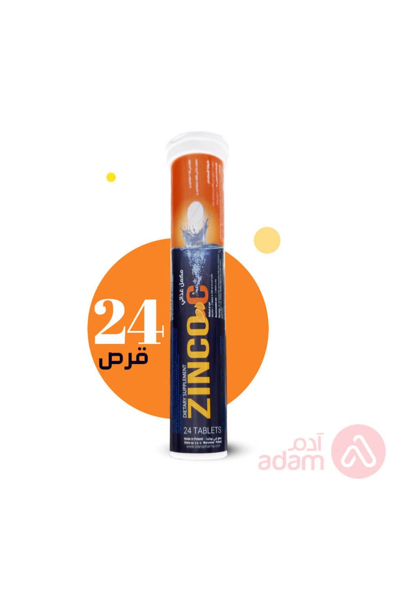 ZINCO C  VIT-C + ZINC 24TAB