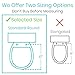 Vive Raised Toilet Seat Riser for Seniors with Handles Handicap Rail Grab Bar Seat for Over Toilet Elevated Safety for Elderly Disabled Medical Standard - Image 4