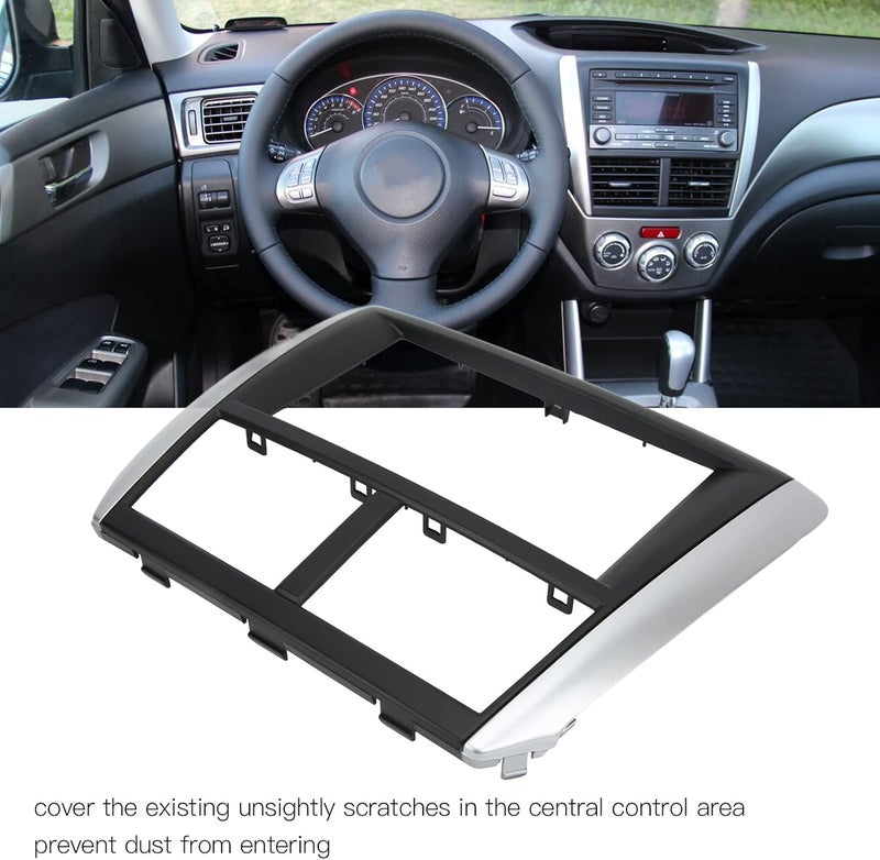 Fydun Car Dash audio Fascia Fydun 2DIN DVD Panel Frame Navigation Trim Dashboard audio Frame Replacement for Subaru Forester Impreza - Image 2