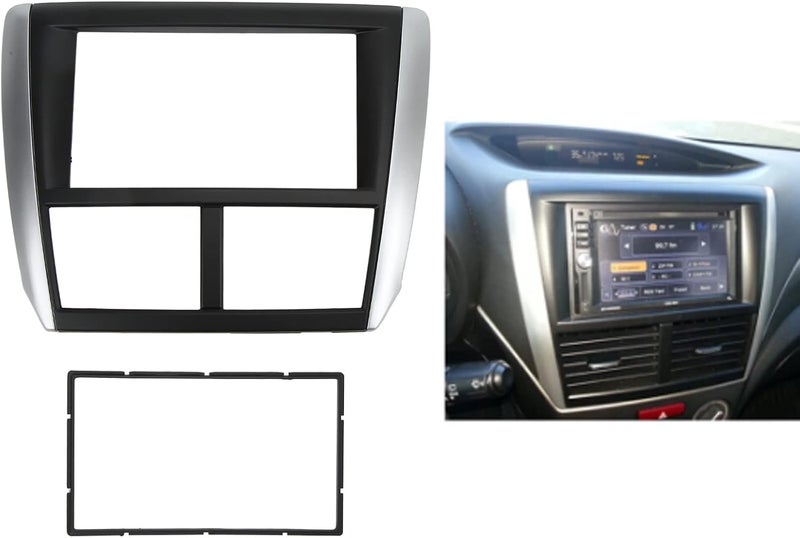 Fydun Car Dash audio Fascia Fydun 2DIN DVD Panel Frame Navigation Trim Dashboard audio Frame Replacement for Subaru Forester Impreza - Image 5