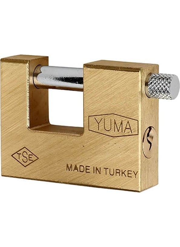 Yuma - 70 mm Sliding Shaft Padlock YM-3070R - Image 1