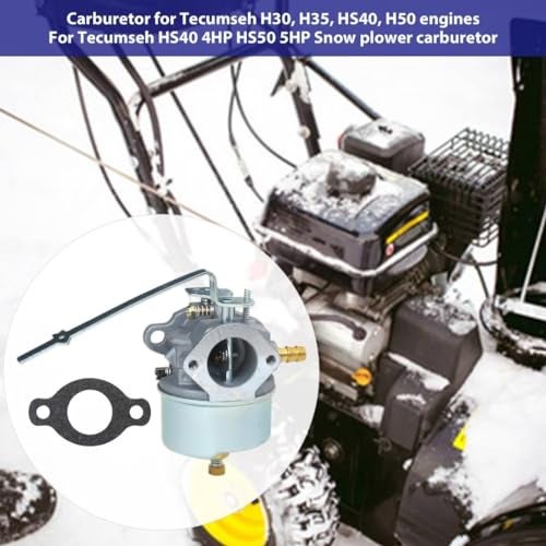 USonline911 Replacement Carburetor for Tecumseh 632615 632208 632589 H30 H35 - Image 3