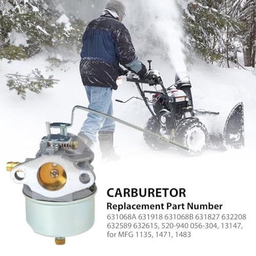 USonline911 Replacement Carburetor for Tecumseh 632615 632208 632589 H30 H35 - Image 4