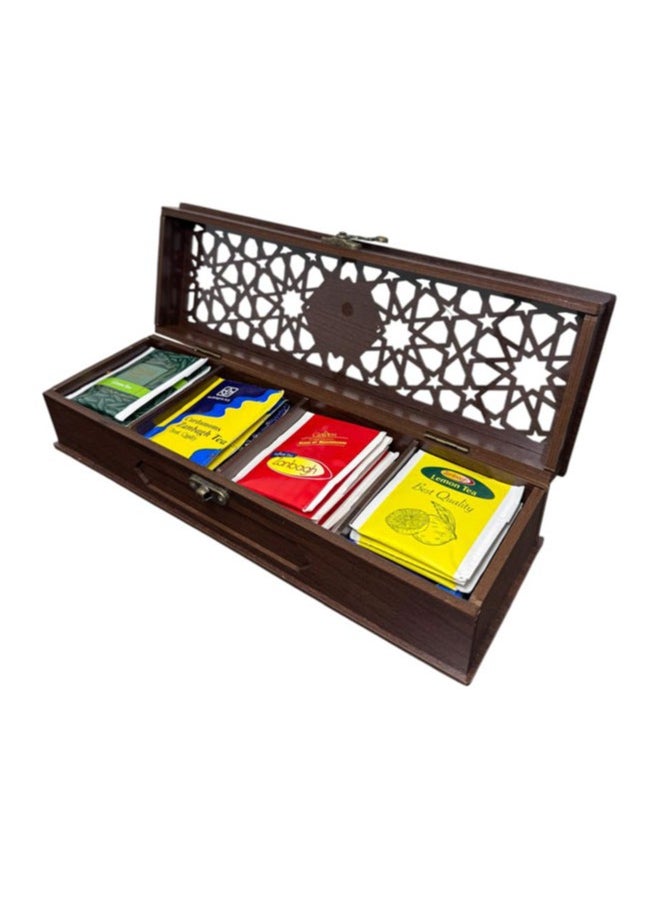 ZANBAGH Mix Tea Gift Box, Includes 32 Zanbagh Tea Bags, 8 of each flavor  - Image 1