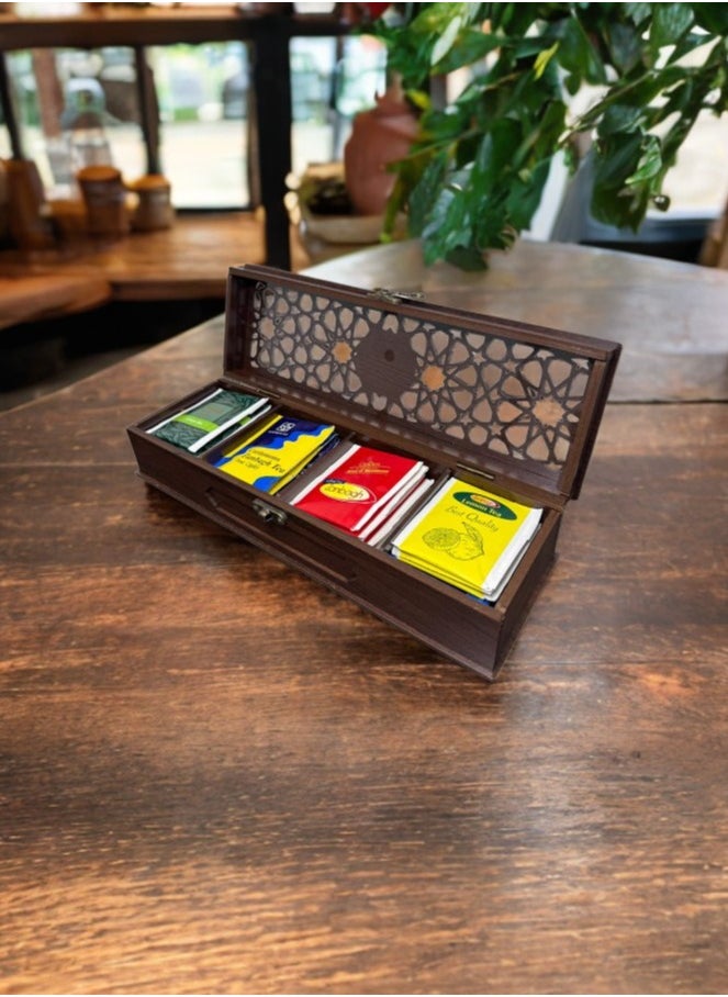 ZANBAGH Mix Tea Gift Box, Includes 32 Zanbagh Tea Bags, 8 of each flavor  - Image 3