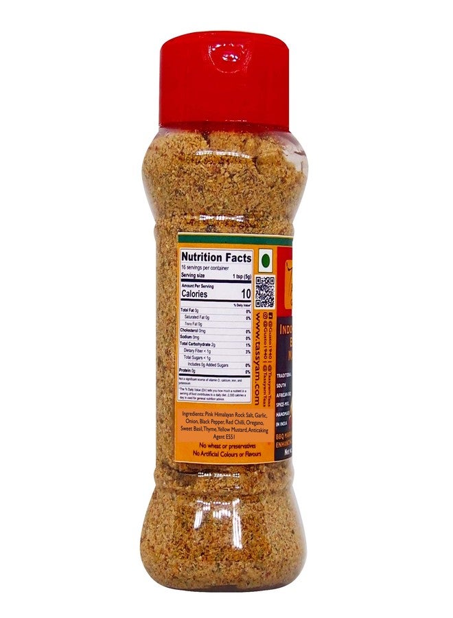 Tassyam BRAAI Indo African Seasoning 80g | Dispenser Bottle, BBQ Masala, Herb Marinade - Image 3