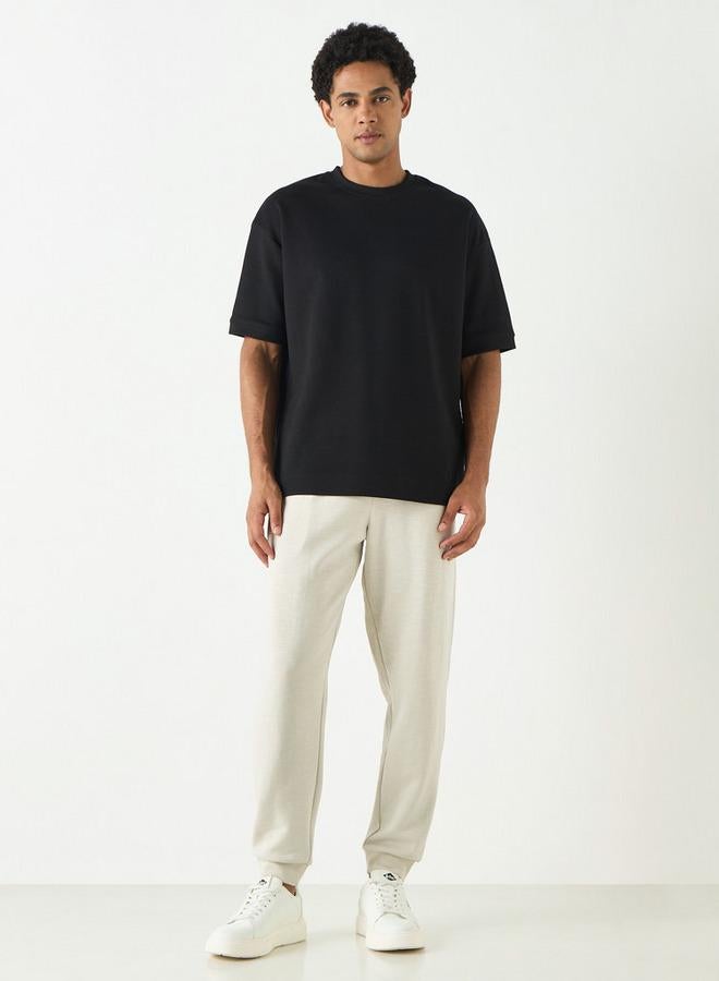 كابا بنطلون رياضي كابا بتفاصيل شعار وجيوب وإغلاق برباط - Image 2