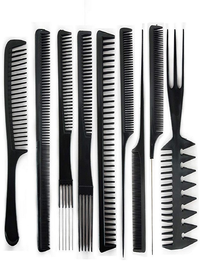 SIYAA Hair Cutting Cape Sheet With Hair Styling Comb Set For Salon Use Comb set of 2, Pack Of 1 - Image 3