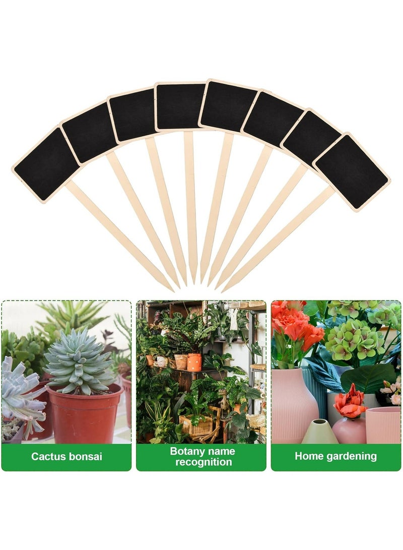 CMGTYYD. 20 قطعة من ملصقات النباتات الخشبية، علامات حدائق صغيرة على شكل حرف T، علامات زينة لأواني الزهور والشتلات والأعشاب والخضروات - Image 4