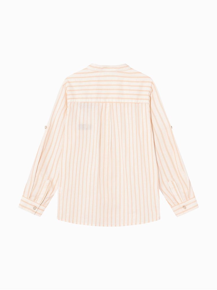 Balabala Boys' Striped Shirt With Embroidery - Image 2