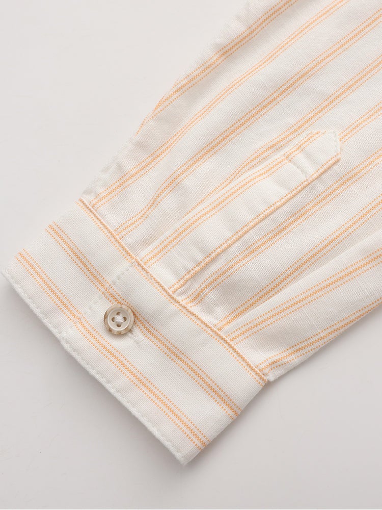 Balabala Boys' Striped Shirt With Embroidery - Image 5